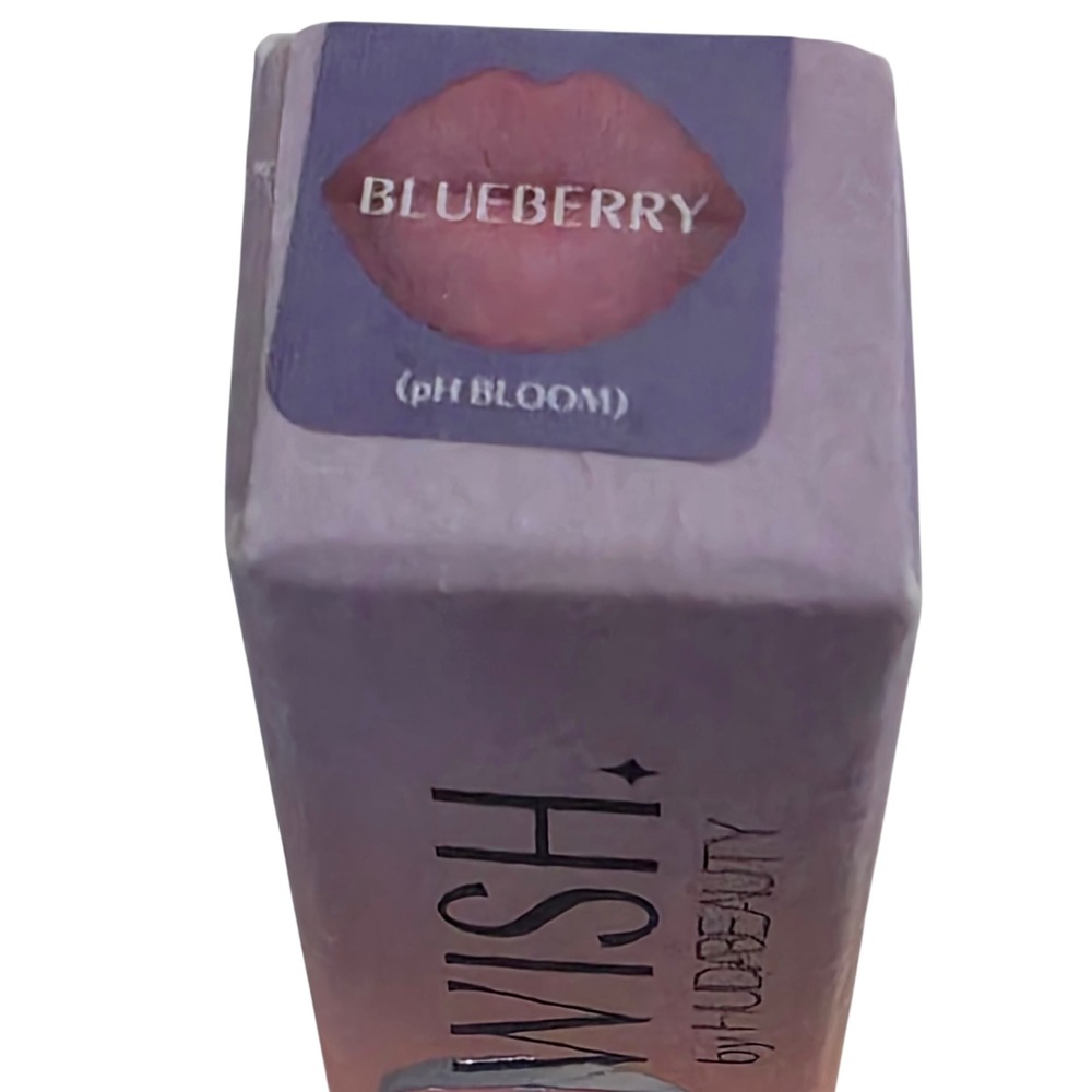 HUDA BEAUTY Glowish Super Jelly Lip Balm Blueberry pH Bloom Full Size 2.5g - Picture 6 of 8